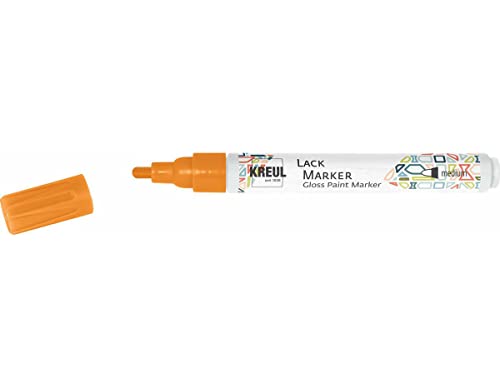 KREUL 47036 - Penna a vernice media, arancione neon, con... - Bon plan à 3.99€
