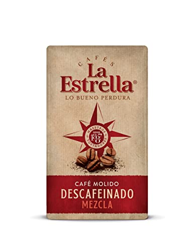 La Estrella Café Molido Descafeinado Mezcla 250g - Épicerie Amazon Espagne à 1.91€