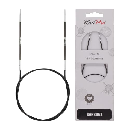 KnitPro - Karbonz (80 cm, 2,00 mm) Aghi a Maglia Circolare... - Loisirs Créatifs Amazon Italie à 12.61€