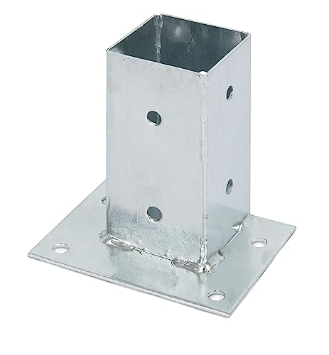 Screw-On Sleeve for Attaching to Posts Hot-Dip-Galvanised - Maison & Cuisine Amazon Royaume-Uni à 9.93€