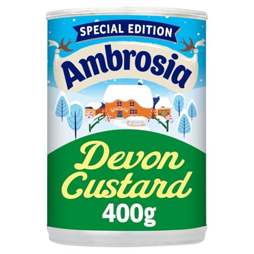 Ambrosia Devon Custard Can 400g - Épicerie Amazon Royaume-Uni à 2.20€
