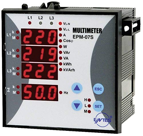 Entes epm-07s-96 analizador de Red, analizador de Redes... - Amazon Espagne à 181.97€