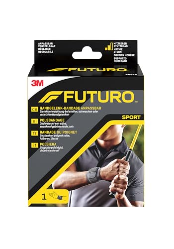 FUTURO Bandage du Poignet 46378, Noir, Réglable SPORT (14.0... - Sports & Fitness Amazon France à 11.74€
