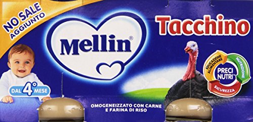 Mellin - Omogeneizzato, con carne e farina di riso... - Auto & Moto Amazon Italie à 4.99€