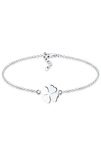 Elli Pulsera Mujer Símbolo la Hoja del Trébol en Plata... - Bon plan à 26.03€