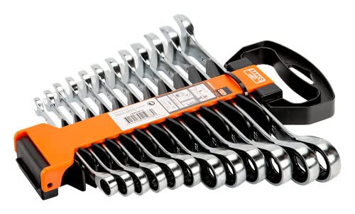 Bahco 1RM/SH12 8-19 mm Ratcheting Combination Wrench Set... - Amazon Royaume-Uni à 147.56€
