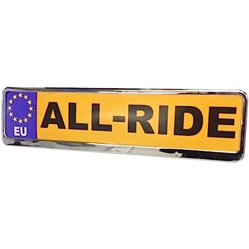 Number Plate Surround Chrome - Auto & Moto Amazon Royaume-Uni à 4.56€