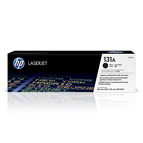 HP CF210A 131A Original LaserJet Toner Cartridge, Black... - Auto & Moto Amazon Royaume-Uni à 42.00€