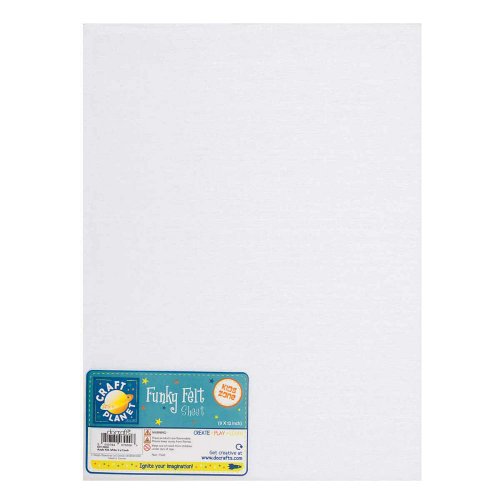 Craft Planet - Feltro in fogli, confezione da 24 unità... - Sports & Fitness Amazon Italie à 3.67€