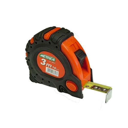 Metrica 38643 - Flessometro da 3 m, con triplice bloccaggio - Amazon Italy à 3.28€