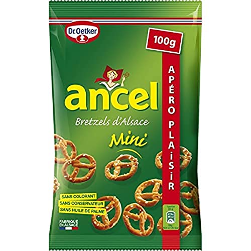 Ancel Bretzels, biscuits salés - Le paquet de 100g - Épicerie Amazon France à 0.95€