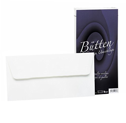 Rössler Papier 20261930 - Enveloppes DIN long, 25 pièces... - Amazon France à 5.45€