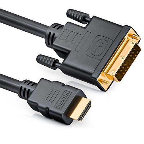 deleyCON 10m Câble HDMI vers DVI - High Speed 3D Ready... en promo à 10,28€ (-38%) sur Amazon FR