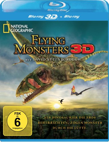 Flying Monsters 3D - National Geographic - Mode & Vêtements Amazon Italie à 4.37€