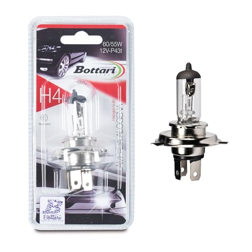 Bottari 30135 Lampadina Alogena H4 per Auto, 12 V, 60/55 W... - Home & Kitchen Amazon Italy à 3.99€