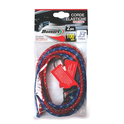 Bottari 18225 Corde Elastiche con Gancio di Sicurezza, 2... - Bon plan à 3.29€