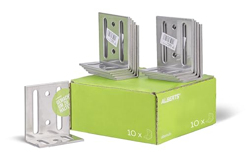 Alberts 851835 Équerre réglable | avec trou oblong | acier... - Bricolage & Outils en promo à 28.32€