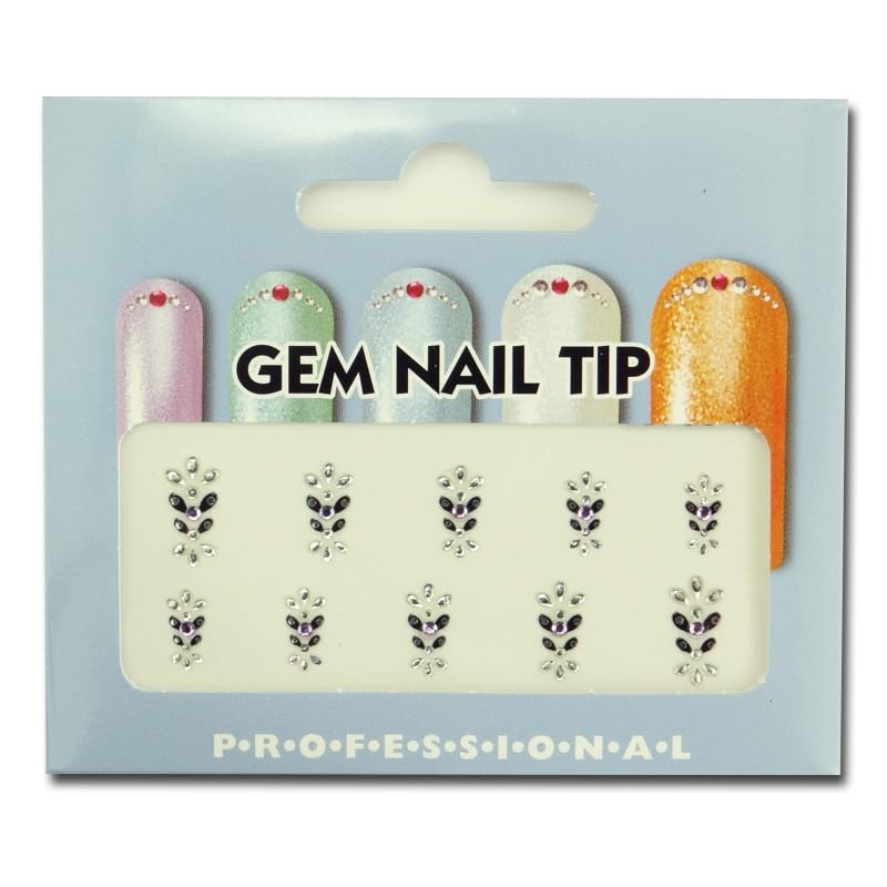 Gem Nail Deco Nailart Sticker/Nagelsticker - Beauté & Parfums Amazon Allemagne à 1.99€