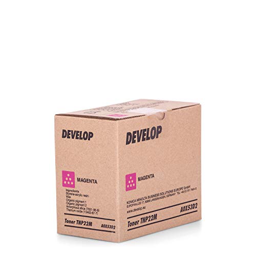 Develop 10 22 M Ineo + 35 A0 X 53D2-Laser, Magenta - Fournitures Bureau en promo à 33.11€