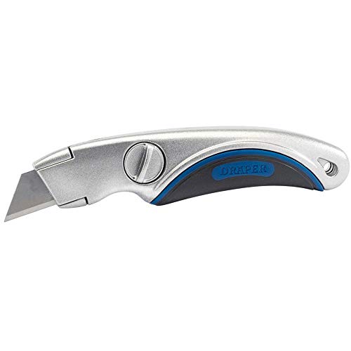 Draper TK219 Fixed Blade Trimming Knife, Blue - Maison & Cuisine Amazon Royaume-Uni à 5.89€