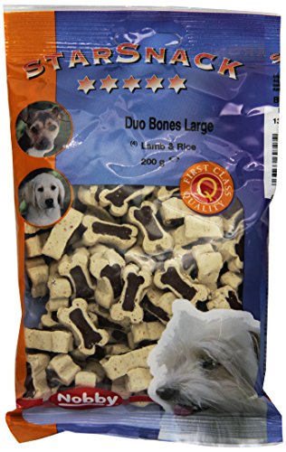 Nobby Starsnack Duo Bones Lamb/ Rice, Large - Animalerie Amazon Royaume-Uni à 2.13€