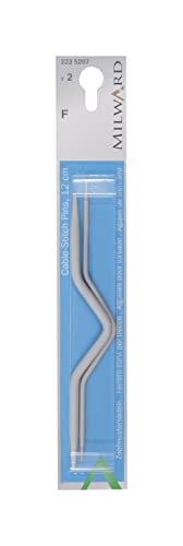 Milward Spille per cavi, curve, grigio argento, 12 cm - Maison & Cuisine Amazon Italie à 6.17€