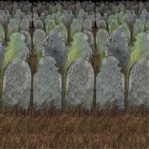 Beistle A Creation Graveyard Backdrop, Package of 1 - Amazon Royaume-Uni à 8.37€