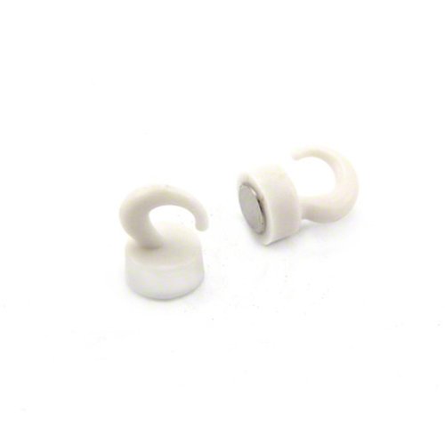 Weiße Plastik - Mini - Magnethaken Für Kühlschrank, Büro... - Sports & Fitness Amazon Allemagne à 3.98€