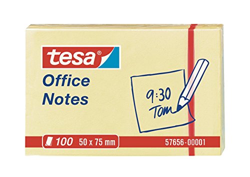 tesa Notizblätter, 100 Blätter - Fournitures Bureau Amazon Allemagne à 0.79€