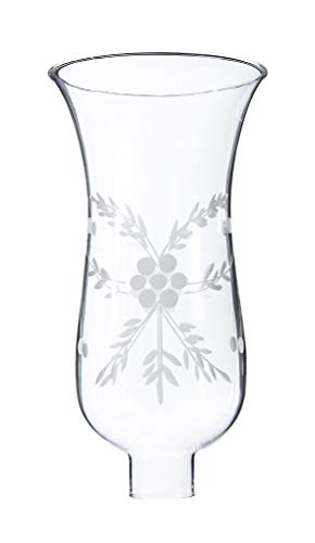 B & P Lampe 1 5/20,3 x 25,4 cm Cut Fleur Hurricane Abat-Jour - Maison & Cuisine Amazon France à 71.92€