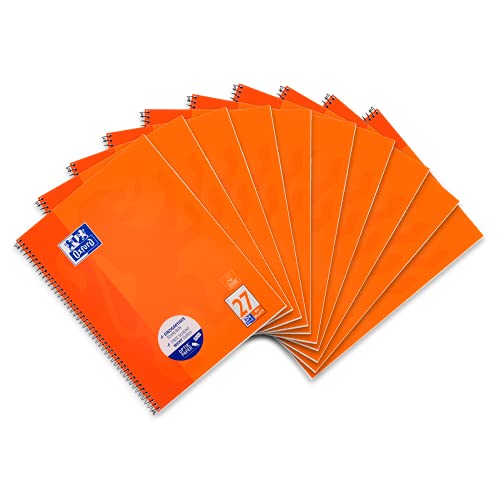 Oxford - Quaderno a quadretti, formato A4, con bordo... - Fournitures Bureau Amazon Italie à 59.37€