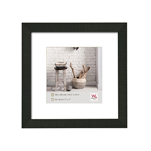 walther design Cornice Nero 30 x 30 cm con passe-partout... - Bon plan à 7.99€