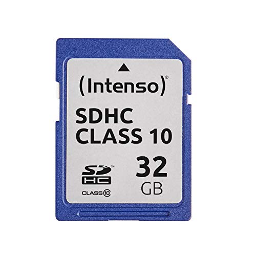 Intenso SDHC Memory Card, Class 10, 32 GB, Blue - High-Tech & Électronique Amazon Royaume-Uni à 15.58€