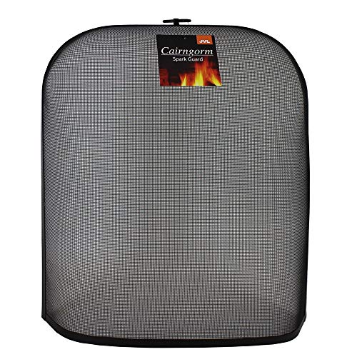 JVL Black Cairngorn Spark guard, fire guard, fire screen... - Home & Kitchen Amazon UK à 6.79€