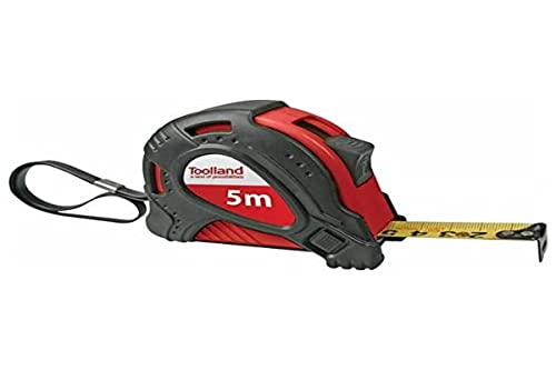 Toolland HRUT5PRO, Regla de Plegamiento, 5 m x 19 mm - Bricolage & Outils en promo à 5.22€