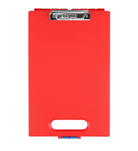 Dexas Clipcase Porte-Bloc avec poignée Rouge - High-Tech & Électronique en promo à 20.09€