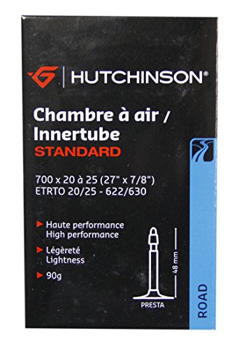 Hutchinson 20H Chambre à air de vélo Noir Taille 48 mm en promo à 3,49€ (-39%) sur Amazon FR