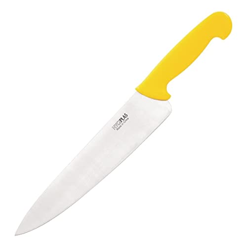 Hygiplas - Couteau de cuisine Hygiplas Chef Jaune 25 cm... - Bricolage & Outils Amazon France à 11.78€