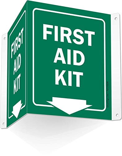 SmartSign - S-9019-AV-06 Panneau de projection « First Aid... - Santé & Bien-être Amazon France à 18.81€