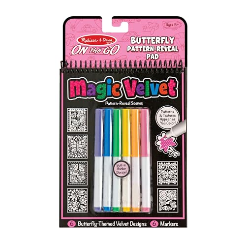 Melissa & Doug 5394 698887567626 On the Go Magic Velvet... - Jouets & Jeux Amazon Espagne à 27.48€