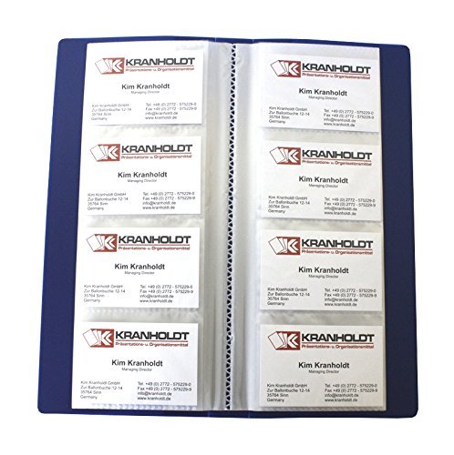 EXXO by HFP 24428 Visitenkartenbuch mit eingeschweißten... - DIY & Tools Amazon Germany à 3.23€