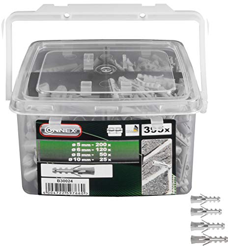 Connex B30024 Lot de 395 Chevilles universelles nageoire... en promo à 6,54€ (-41%) sur Amazon FR