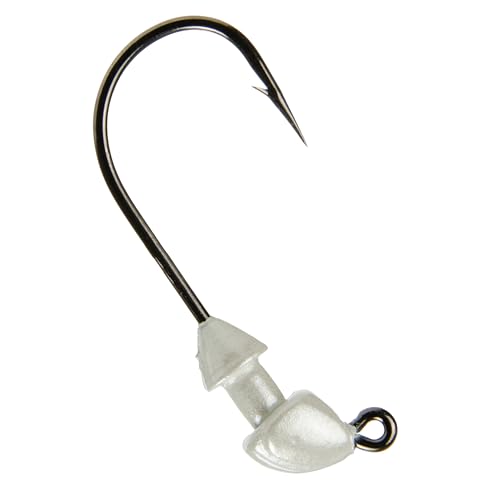Strike King Squadron Swimbait Jig Head, Pearl, 1/8-Ounce - Sports & Fitness en promo à 8.51€