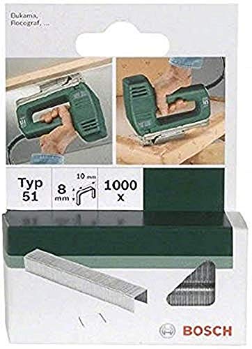 Bosch Accessories 2609255832 Set de 1000 agrafes à fil plat... - Bricolage & Outils Amazon France à 6.80€