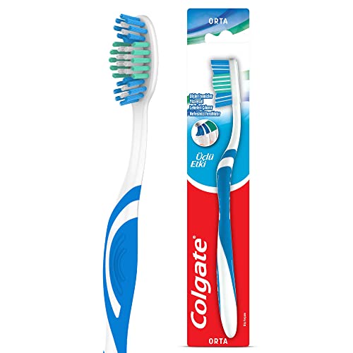 COLGATE TRIPLE ACTION ES UN CEPILLO DE DUREZA MEDIA - Amazon France à 4.18€