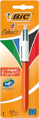 BIC 4 Colour Original Fine Lead Ballpoint Pen - Sports & Fitness Amazon Royaume-Uni à 2.49€