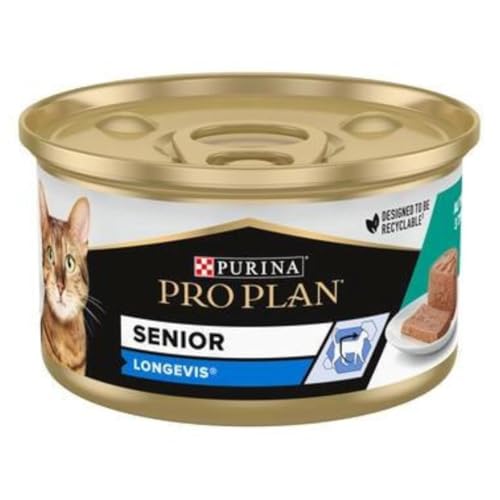 Pro Plan Erwachsene Katze +7 Mousse Latt.Thunfisch Gr.85 - Animalerie en promo à 3.84€