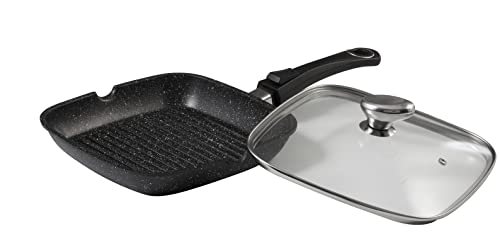 Pradel Excellence 52382M Padella Grill Tipo Pietra con... - Garden & Outdoor Amazon Italy à 36.56€