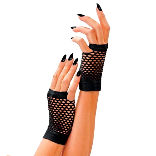 W WIDMANN MILANO Party Fashion - Gants filet sans doigts... - Jouets & Jeux Amazon France à 3.59€