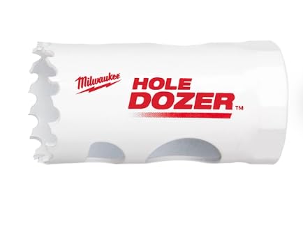 Milwaukee 49-56-0117 - Sierra perforadora bimetálica (2 cm) - Bricolage & Outils Amazon Espagne à 36.38€